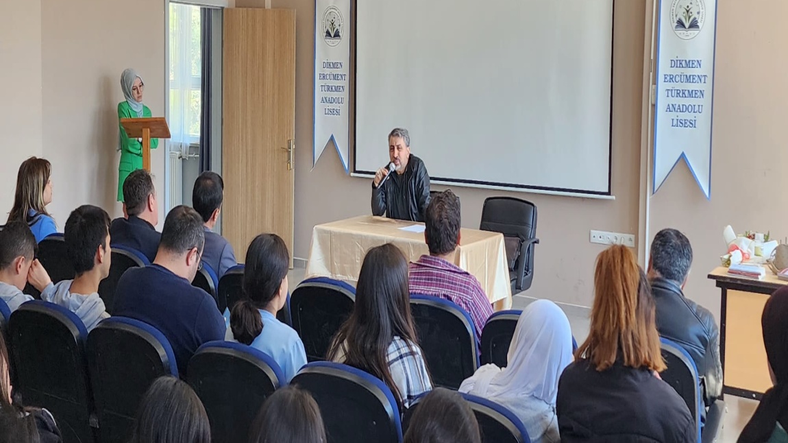 YAZAR HÜSEYİN AKIN OKULUMUZDA SÖYLEŞİ YAPTI.